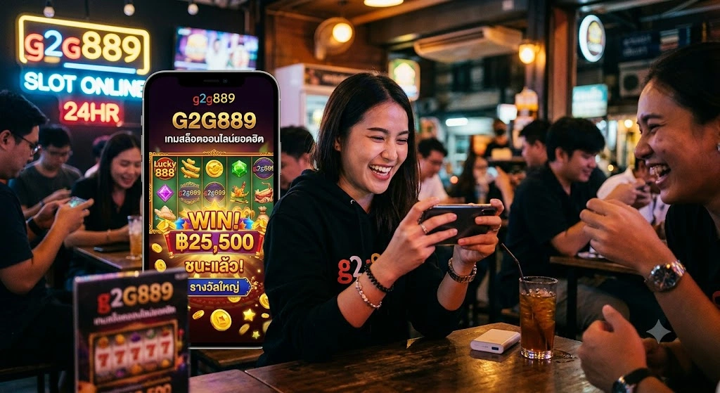 สล็อตออนไลน์ g2g889 เกมยอดฮิตที่คนไทยนิยมเล่นมากที่สุด